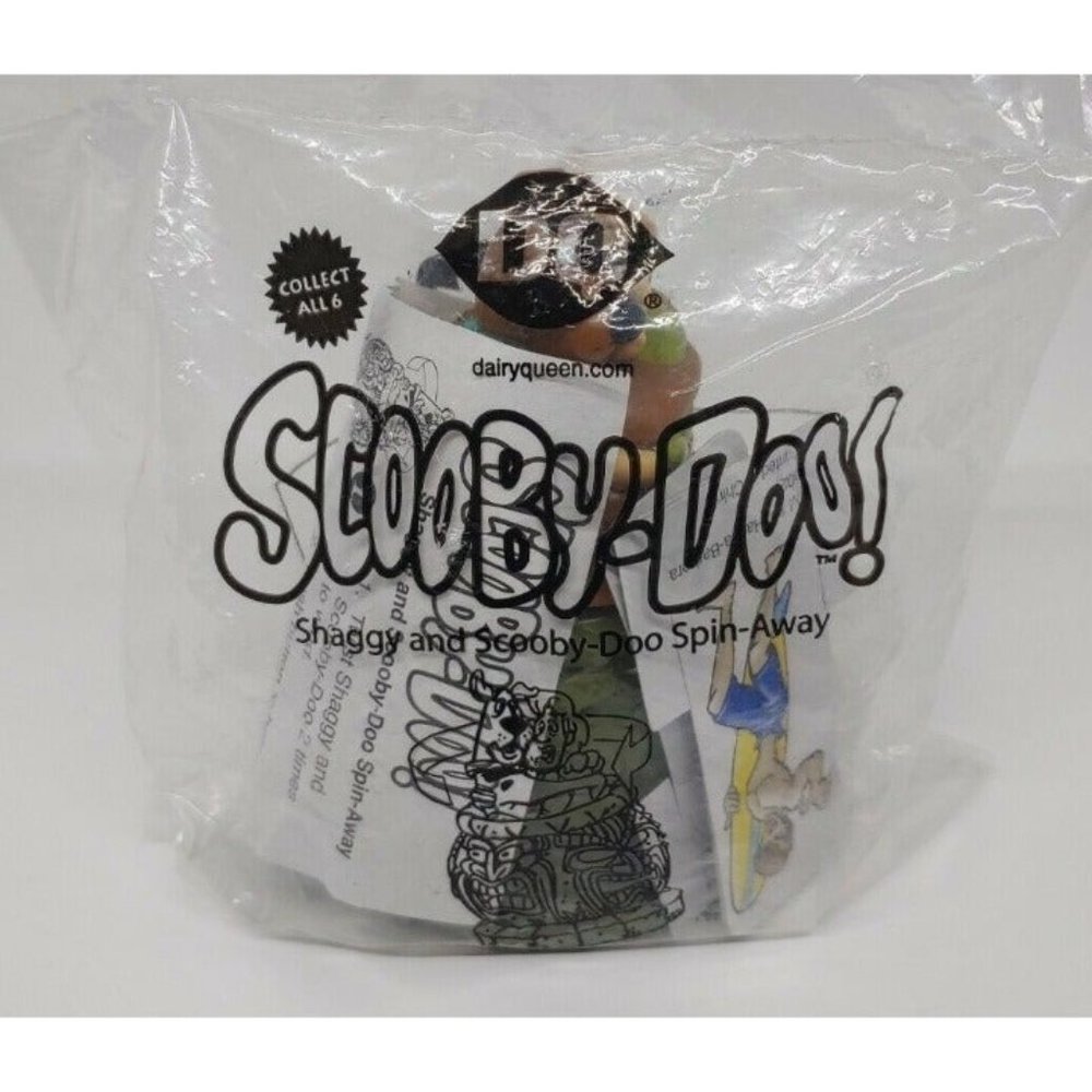 Dairy Queen, Shaggy and Scooby-Doo Spin-Away, DQ Kids Toy Retro Scooby-Doo